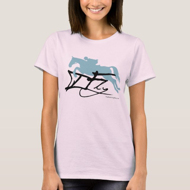 Camiseta Hunter Jumper Horse (Anverso)