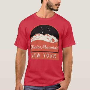 Camiseta Hunter Mountain ski Nueva York 1