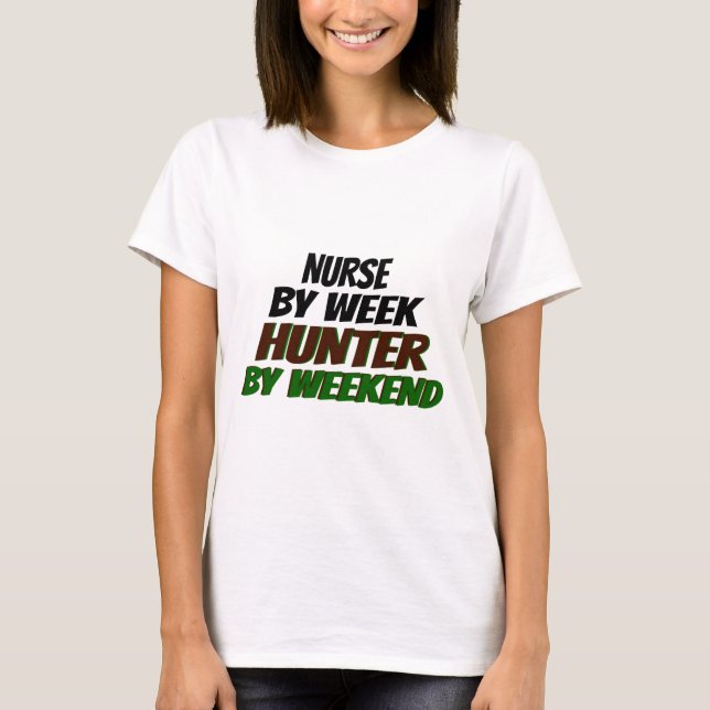 Camiseta Hunter Nurse (Anverso)