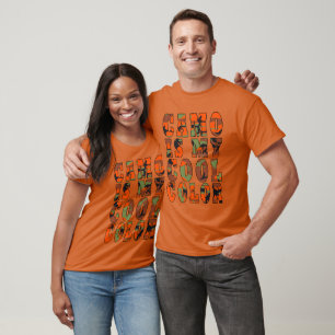Camiseta Hunter Orange Green Camo Es Mi Color Genial Unisex