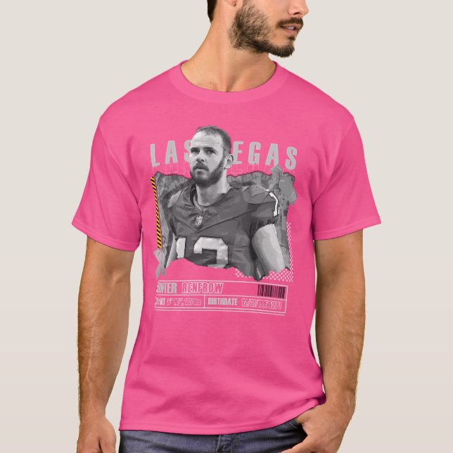 Camiseta Hunter Renfrow Football Shirestry Tapestry (Anverso)