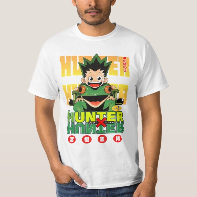 Camiseta Hunter X Hunter: manga para Kindle (Anverso)