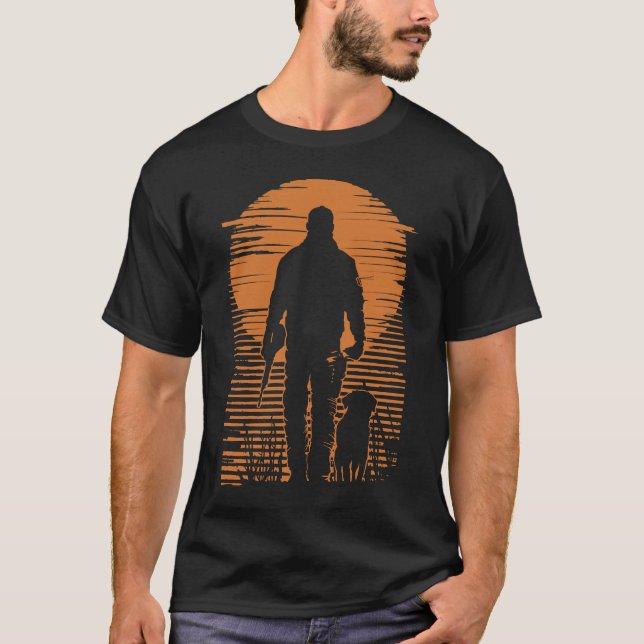 Camiseta Hunter y su cosecha de perros (Anverso)
