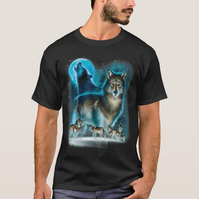 Camiseta Hunters Wolf Owl House (Anverso)