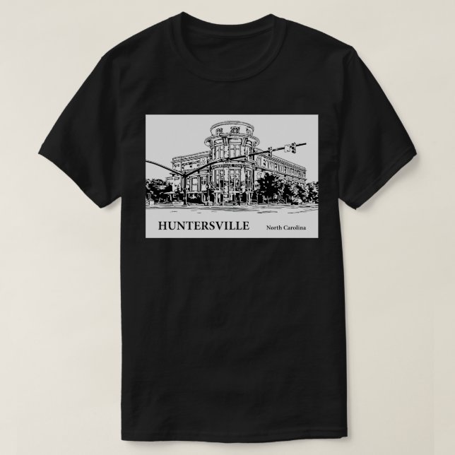 Camiseta Huntersville North 3 (Diseño del anverso)