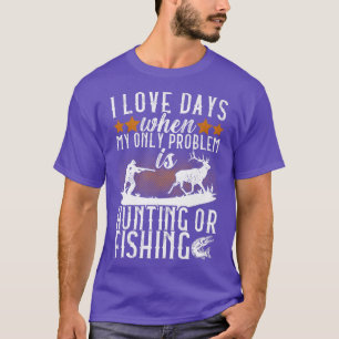 Camiseta Hunting And Fishing Hunter And Fisherman Premium