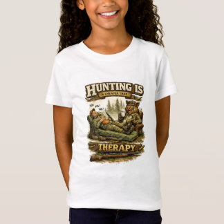 Camiseta Hunting Is Cheaper Than Therapy