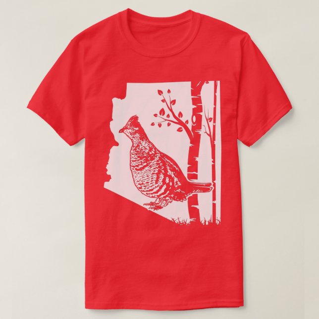 Camiseta Hunting Partridge Grouse (21) (Diseño del anverso)
