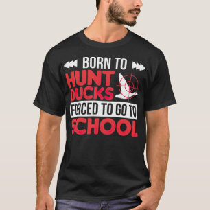 Camiseta Hunting Season Hunter Duck animal black labrador