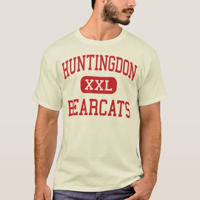 Camiseta Huntingdon - binturong - área - Huntingdon (Anverso)