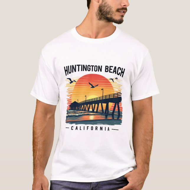CAMISETA HUNTINGTON BEACH (Anverso)