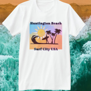 Camiseta Huntington Beach CA Surf City USA