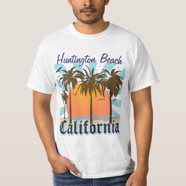 Camiseta Huntington Beach California (Anverso)