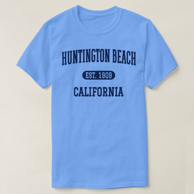 Camiseta Huntington Beach California (Diseño del anverso)