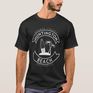 Camiseta Huntington Beach California Surf Hoodie