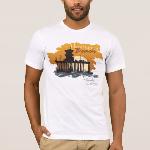 Camiseta Huntington Beach Pier Sunset - Surf City Tee