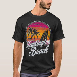 Camiseta Huntington Beach Surf City California Vint