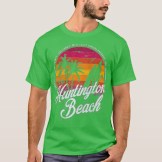 Camiseta Huntington Beach Surf City California Vint