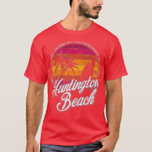 Camiseta Huntington Beach Surf City California Vint