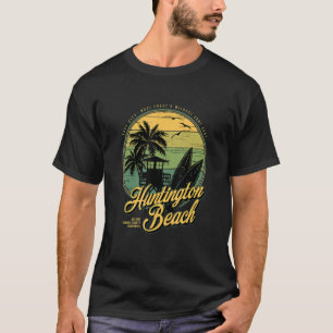 Camiseta Huntington Beach Surf City West Coastu2019s Wildes