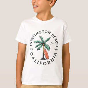Camiseta Huntington California Playa Surf Verano Vacaciones
