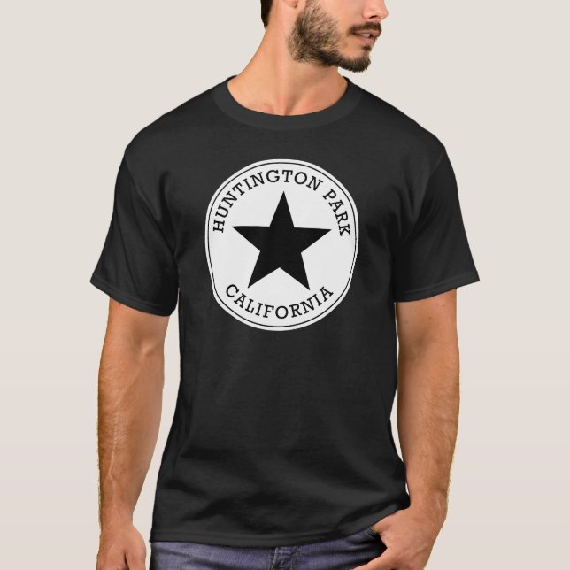 Camiseta Huntington Park California T Shirt (Anverso)