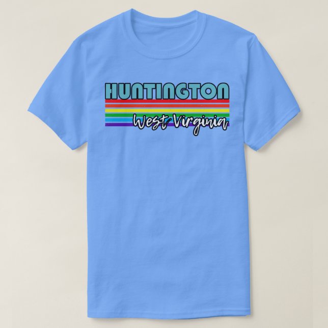Camiseta Huntington West Virginia Pride Huntington LGBT Gi (Diseño del anverso)