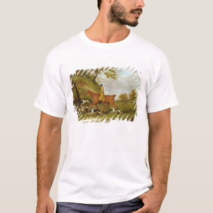 Camiseta Huntsman y perros, 1809 (aceite en lona)