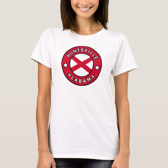 Camiseta Huntsville Alabama (Anverso)