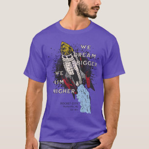 Camiseta Huntsville Alabama Ciudad de los Cohetes Est 1811