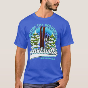 Camiseta Huntsville Alabama USA Ski TShirt