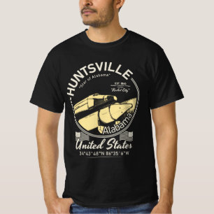 CAMISETA HUNTSVILLE CITY ALABAMA - ESPACIO DE COHETES