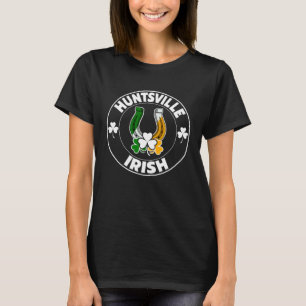 Camiseta Huntsville Herradura Irlandesa y Shamrocks St Padd