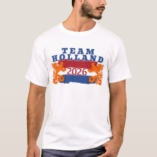 Camiseta Hup Holanda Hup Fanático del Fútbol Holandés Naran
