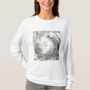 Camiseta Huracán Alex sobre el Golfo de México occidental