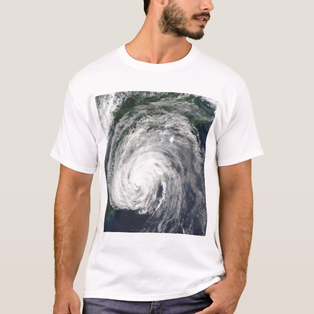Camiseta Huracán Earl a mitad del Atlántico (Anverso)