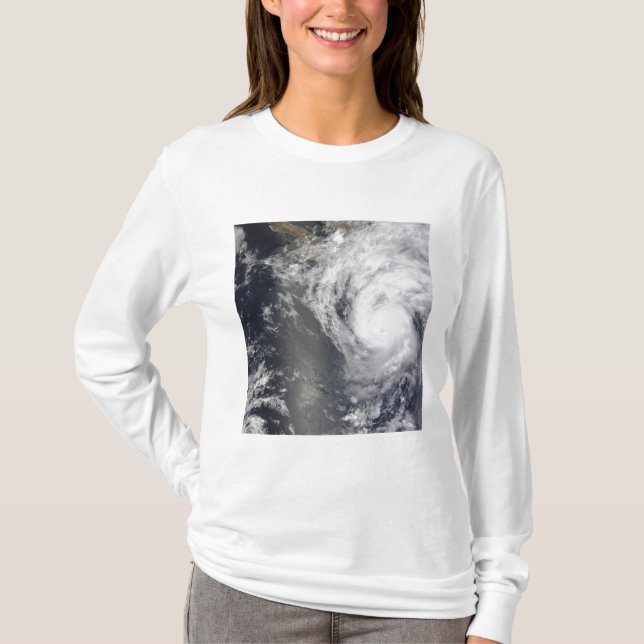 Camiseta Huracán Jimena por Baja California (Anverso)
