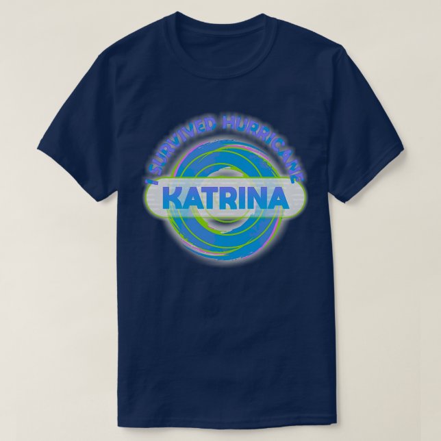 Camiseta Huracán Katrina (Diseño del anverso)