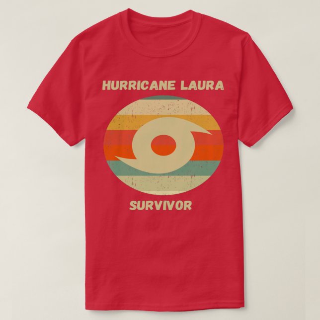 Camiseta Huracán Laura Survivor (Diseño del anverso)