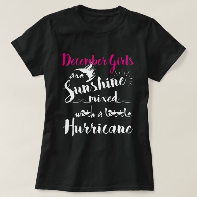 Camiseta Huracán mezclado de la sol de los chicas de (Diseño del anverso)