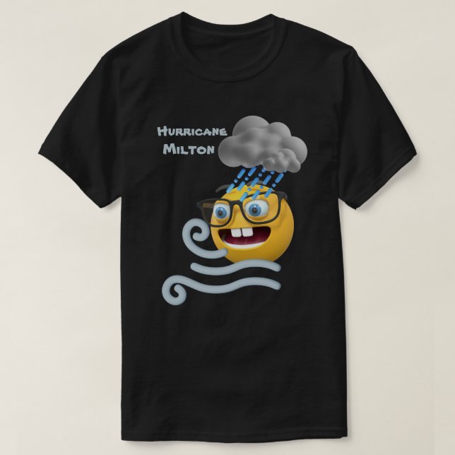 Camiseta Huracán Milton Sobreviviente de la tormenta Florid (Diseño del anverso)