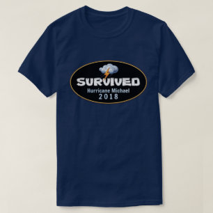 Camiseta Huracán sobrevivido Michael 2018