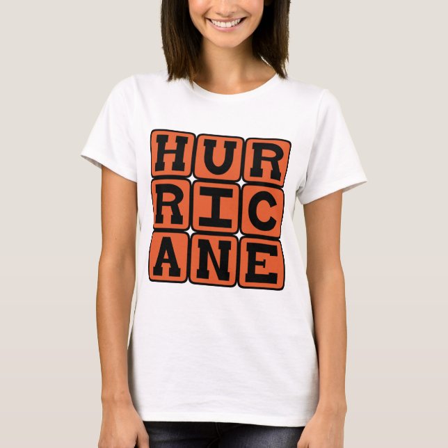 Camiseta Huracán, tormenta oceánica (Anverso)