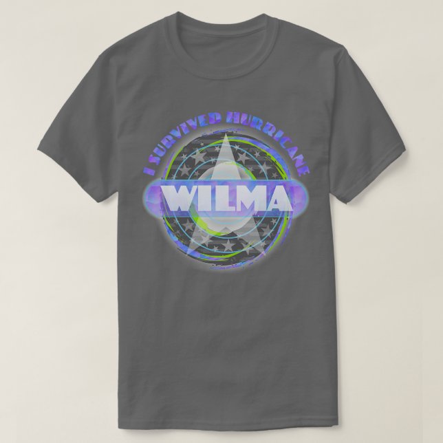 Camiseta Huracán Wilma (Diseño del anverso)