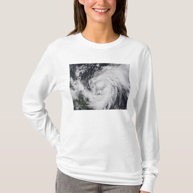 Camiseta Huracán Wilma en el Atlántico y el Caribe (Anverso)
