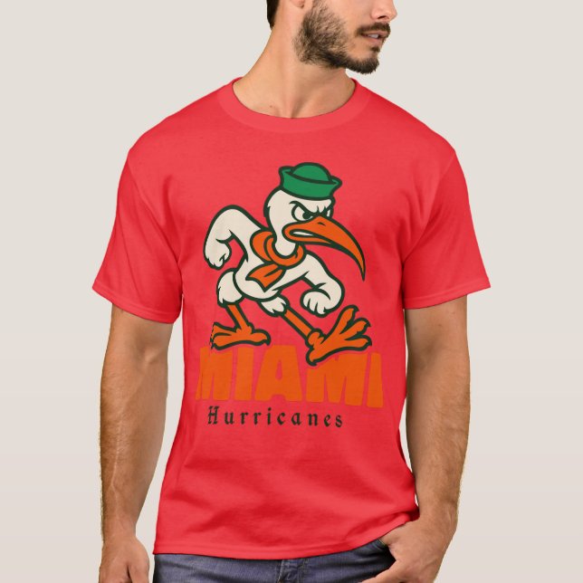 Camiseta Huracanes de Miami divertidos (Anverso)