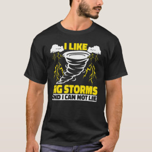 Camiseta Huracanes masculinos a los que me gustan las grand