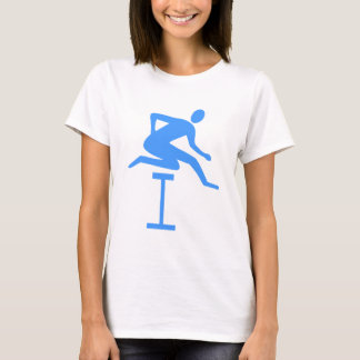 Camiseta Hurdling - Baby Blue