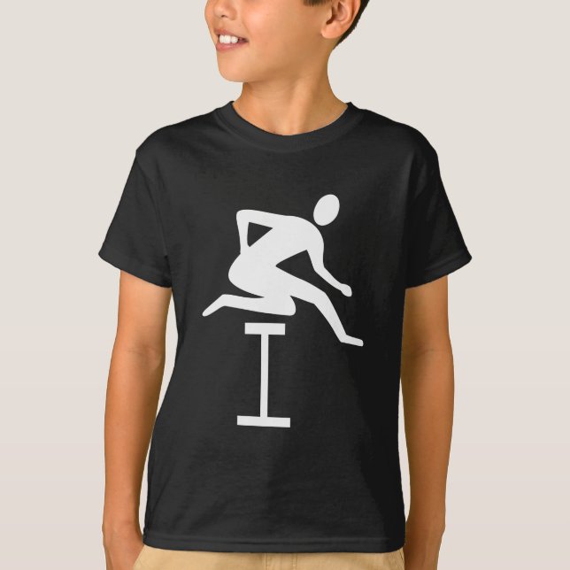 Camiseta Hurdling - Blanco (Anverso)