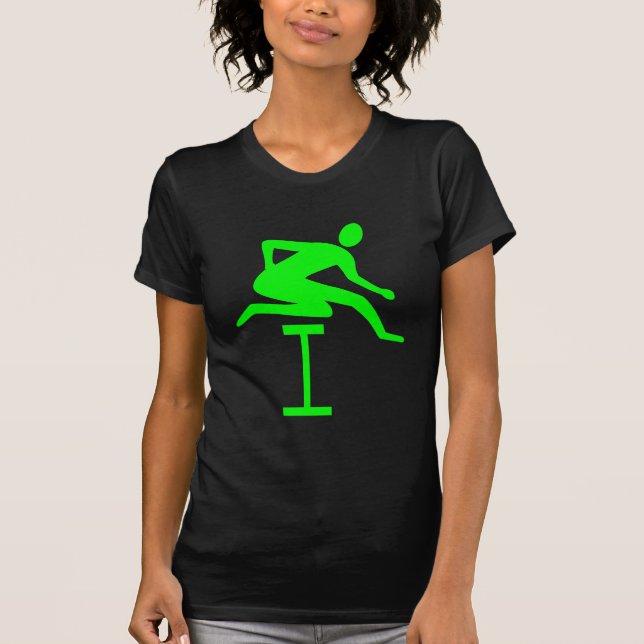 Camiseta Hurdling - Green (Anverso)